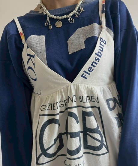 【RE;CIRCLE】 Re Eco Bag Back Lace Up Cami  /  250417-004