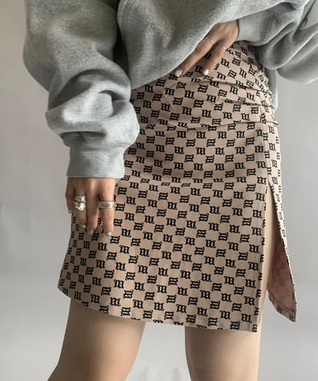 【USED】 MISBHV Monogram Skirt / 241109-028