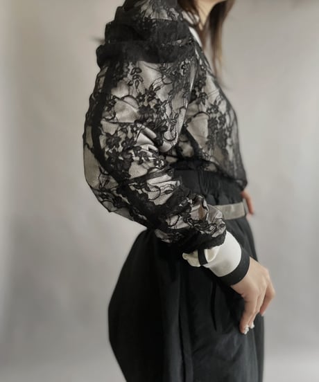 【USED】 Long Sleeved See-through Top / 230311-001