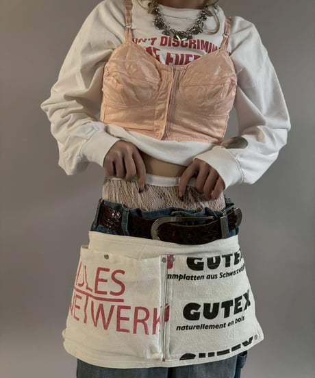 【RE;CIRCLE】 Re Eco Bag Apron /  260413-008