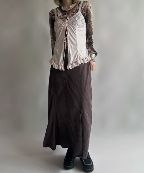 【USED】 Design Skirt / 250906-007