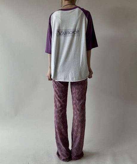 【USED】 YAHOO! Raglan T-Shirt/ 250628-015