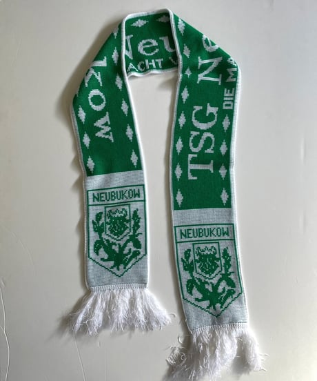 【USED】 Knit Soccer Muffler Green / 230206-003