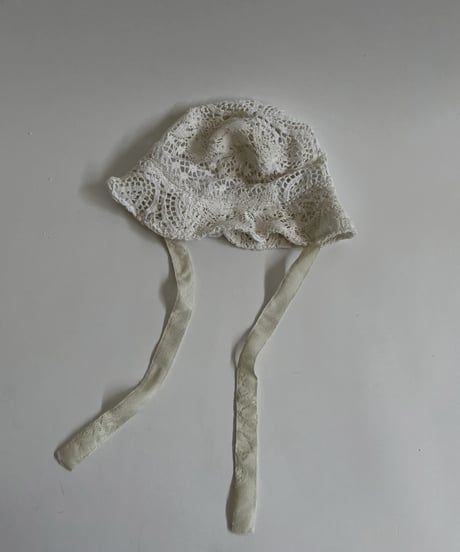 【RE;CIRCLE】 RE Crochet Lace Bucket Hat 2 / 220526-002