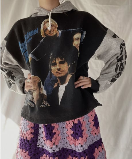 【USED】     L/S Print Parker Back Street Boys/211216-045