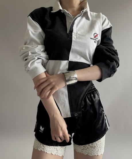 【RE;CIRCLE】 RE Leotard Rugger Shirt/ 260430-009