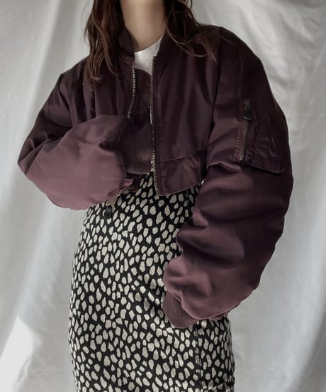 【RE;CIRCLE】 RE MA1 Short Jacket②/220102-038