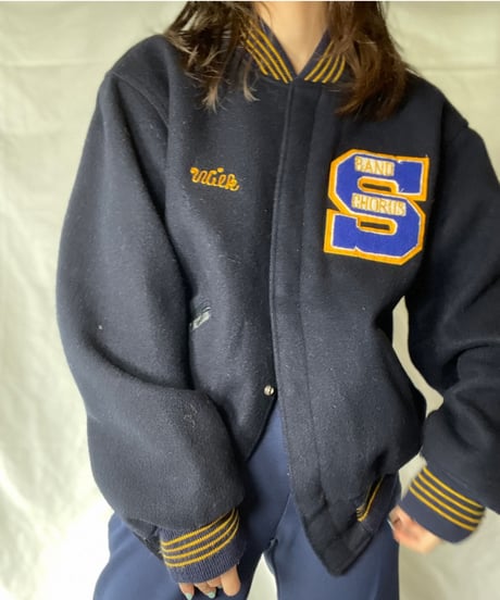 【USED】 Wool Stadium Jumper/ 220120-035