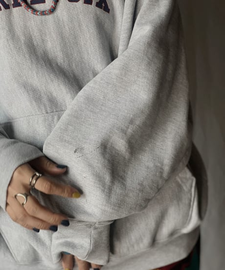 【USED】  Champion Reverse Weave Hoodie CHARLEVOIX/210516-005