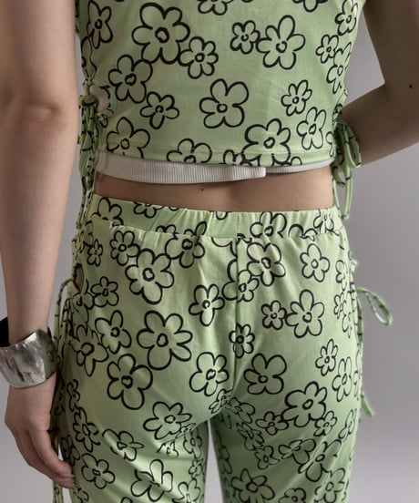 【USED】 PRETTY DAMAGE Flower Pattern Design Set Up /260704-014