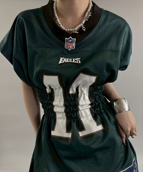 【RE;CIRCLE】 Shirring Football Shirt  /  250904-004