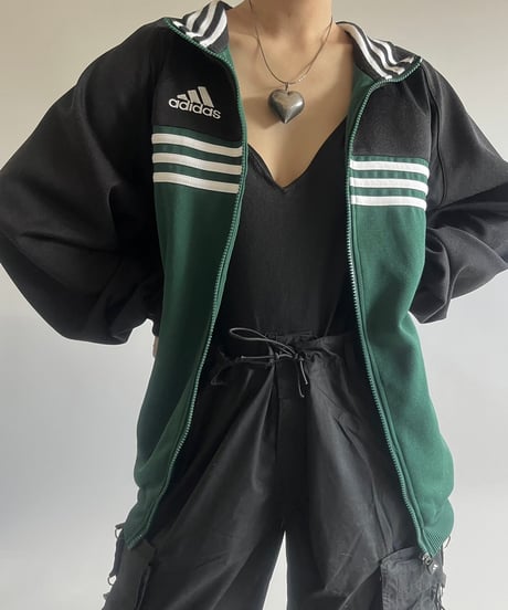 【USED】 90's adidas Jersey Top /250208-007