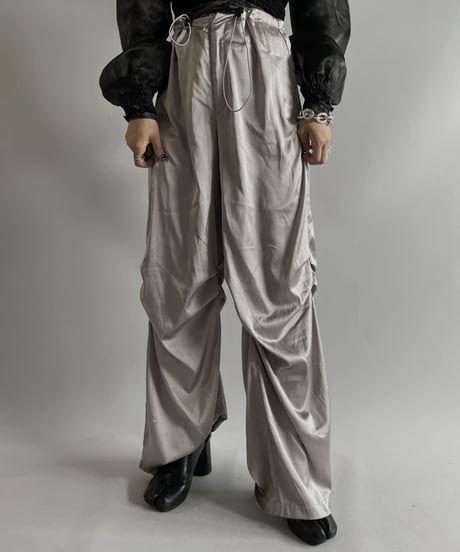 【USED】 Poly Wide Easy Pants / 230916-049