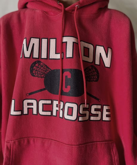 【USED】  Champion Reverse Weave Hoodie MILTON LACROSSE/210902-007