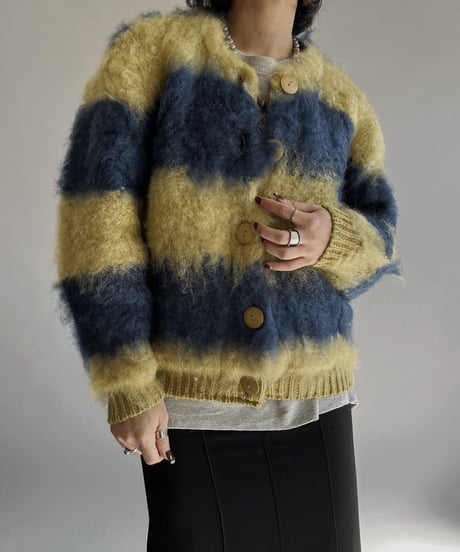 【USED】 Knit Cardigan Top /240127-018