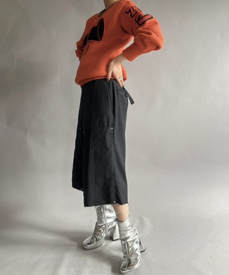 【RE;CIRCLE】 Re Suit Double Knee Shorts/ 241130-026