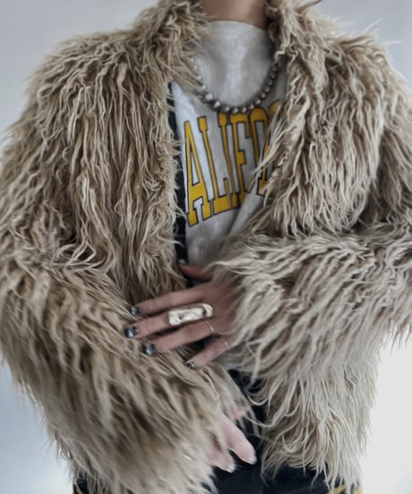 【USED】 Shaggy Jacket / 240101-032