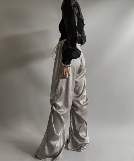 【USED】 Poly Wide Easy Pants / 230916-049