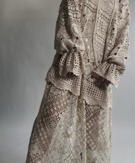 【RE;CIRCLE】 RE Crochet Lace One-piece / 220623-007