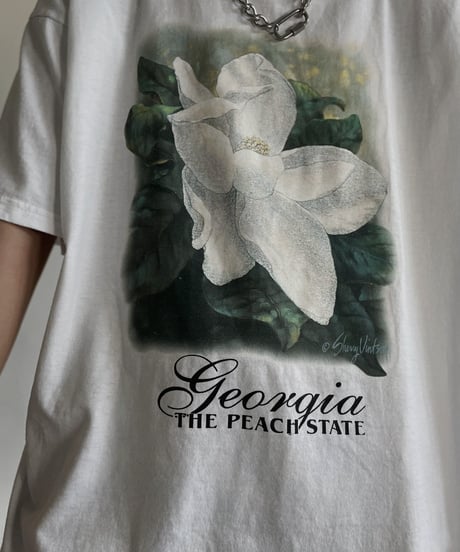 【USED】 Short Sleeved Flower T-shirt / 220611-008