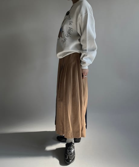 【USED】 Docking Pleats Skirt/250118-016