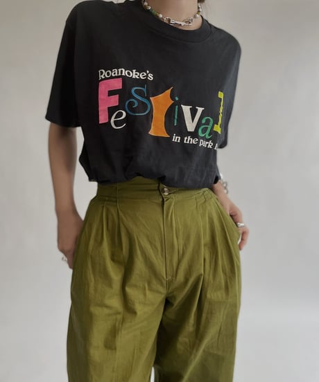 【USED】 '91 Roanoke's Festival Park T-shirt / 220827-027