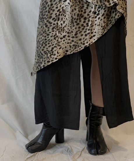 【USED】Leopard Patterned No Sleeve All In One/210217-058