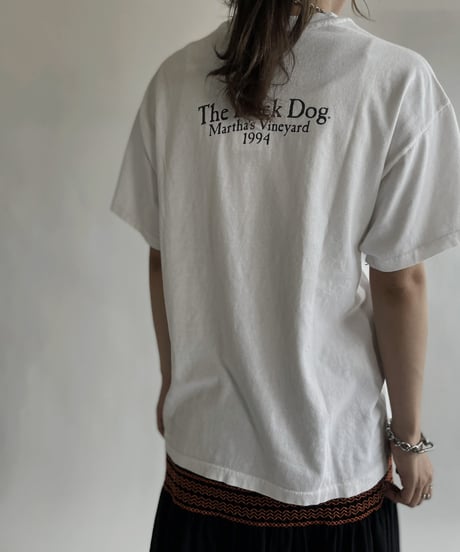 【USED】 Short Sleeved Dog T-shirt / 220611-005