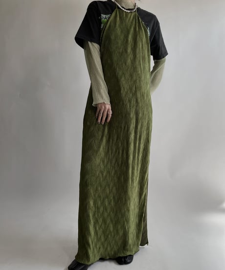 【USED】 Poly Camisole One-piece ⑥ / 220409-018