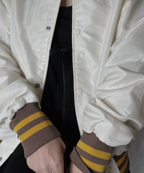【USED】 Nylon Stadium Jacket / 220107-022