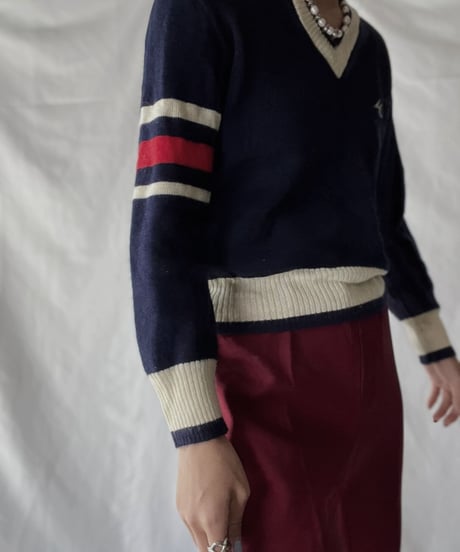 【USED】   Knit L/S Top②/211020-058
