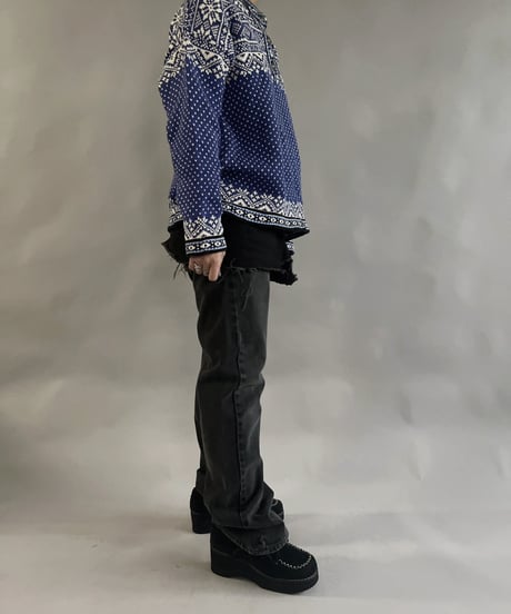【USED】 L.L.Bean Tirolean Knit Top /240120-001