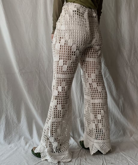 【RE;CIRCLE】 RE Crochet Pants③/ 210630-013