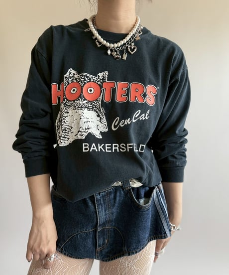 【USED】 GILDAN HOOTERS L/S T-Shirt/250510-070