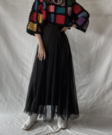 【RE;CIRCLE】 RE Granny Knit Top⑥/211014-006