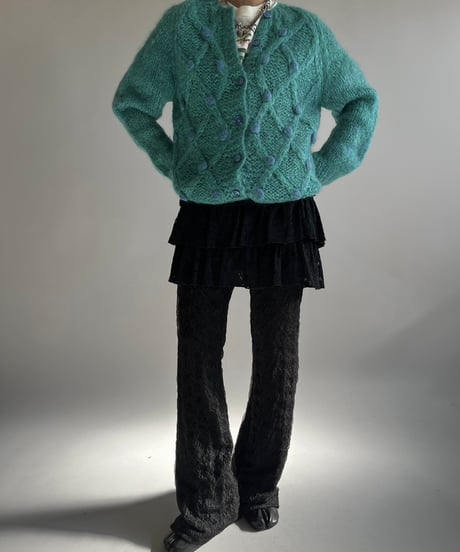 【USED】 Pattern Knit Cardigan /250111-011