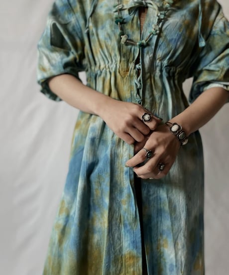 【RE;CIRCLE】  RE Tie-dyed Medical S/S Gown②/20210819-036