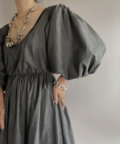 【RE;CIRCLE】 RE Puff Sleeved One-piece / 220901-013