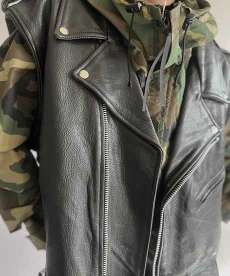 【USED】 LK Leather Riders Vest/241130-002