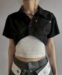 【Chinatsu Aoyama】 RE Makers Shirt Black / 260702-021