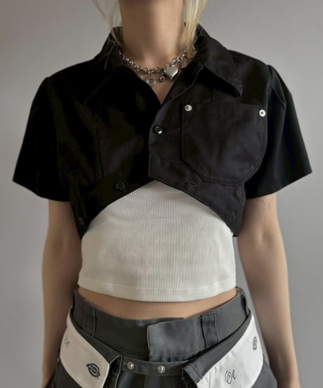 【Chinatsu Aoyama】 RE Makers Shirt Black / 260702-021