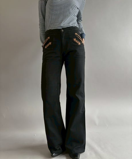 【USED】 Western Design Flare Pants / 260104-011