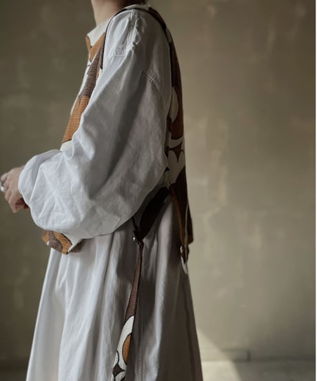 【RE;CIRCLE】 RE Curtain Vest/220226-010