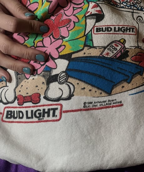 【USED】  CLUB SPUDS BUD LIGHT Sweat /210310-017
