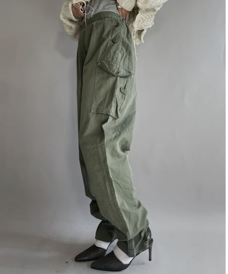 【USED】  Army Pants Jungle Fatigue / 230330-019