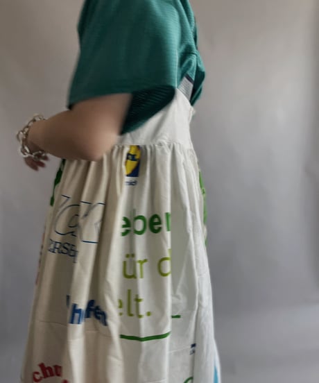 【RE;CIRCLE】RE Eco-Friendly Bag Camisole Long One-piece / 230525-010