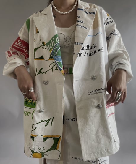 【RE;CIRCLE】RE Eco-Fri0endly Bag Double Jacket / 240516-012