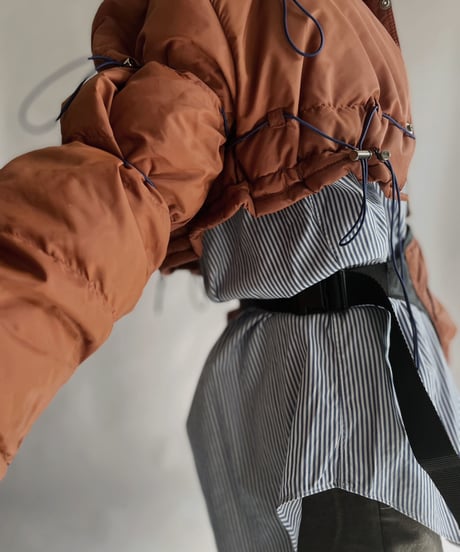 【RE;CIRCLE】 RE Draw Code Short Down Jacket + Sacosh / 230126-008