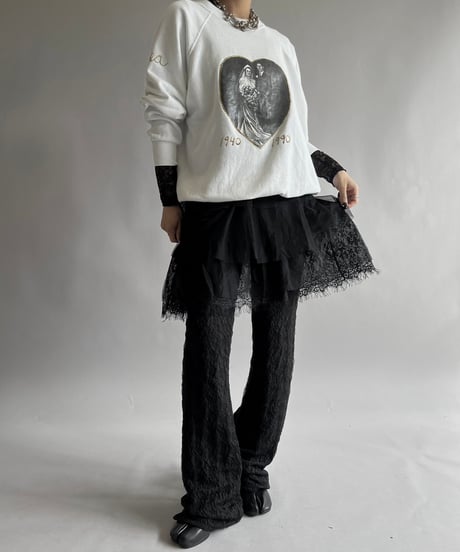 【USED】 Lace Patterned One-Piece/240928-018