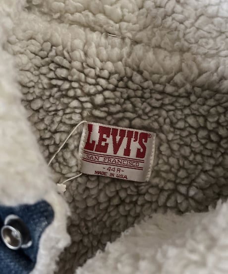【USED】 Levi's Denim Boa Jacket / 221203-008